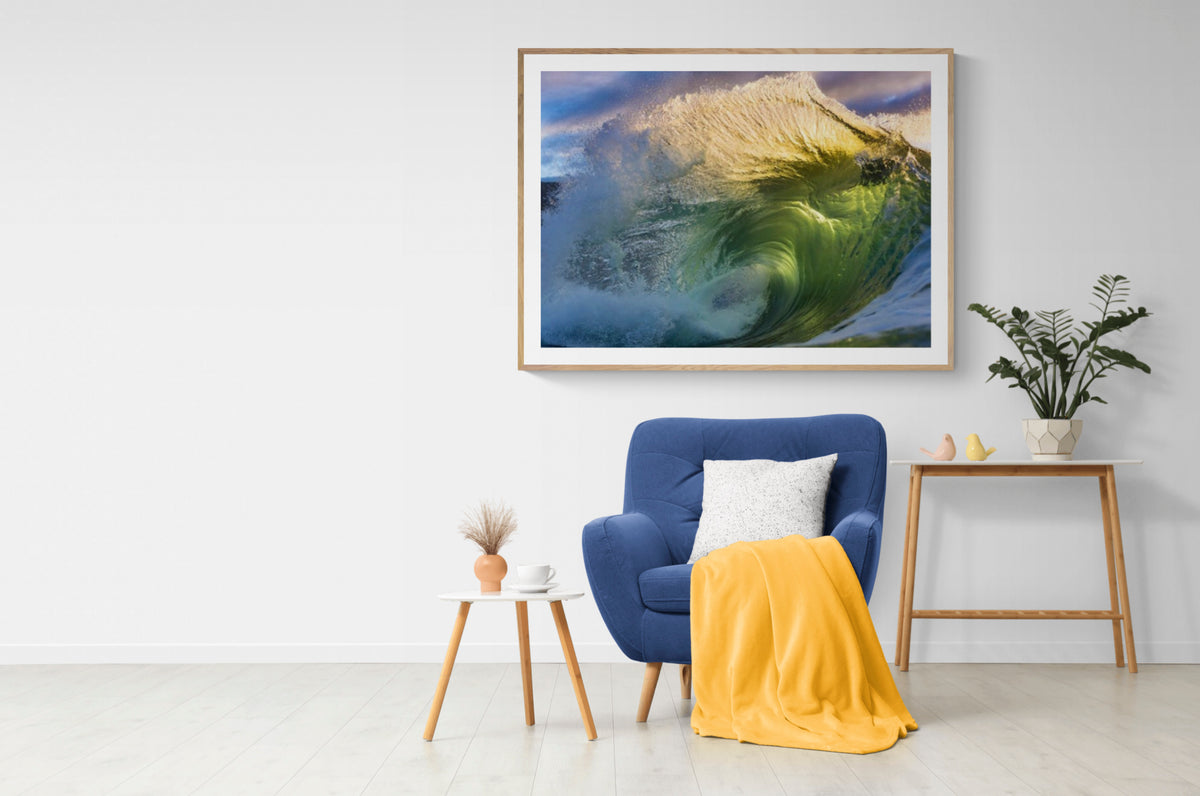 Green and Gold – Premium Print Enquiry